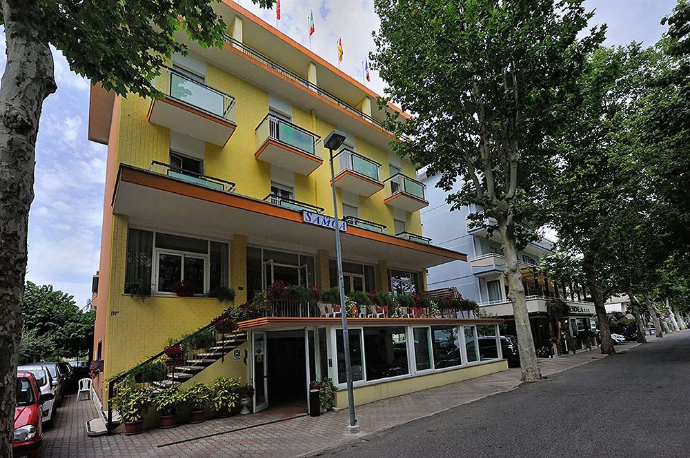 Hotel Samoa Rimini Bagian luar foto